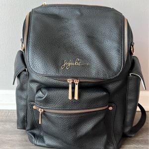Ju-Ju-Be Forever Backpack Faux Leather Diaper Backpack